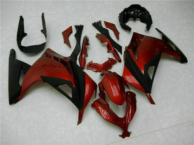 Vermelho Carenagem Kawasaki EX300 13-16 Vermelho Carenagem Kawasaki EX300 13-16