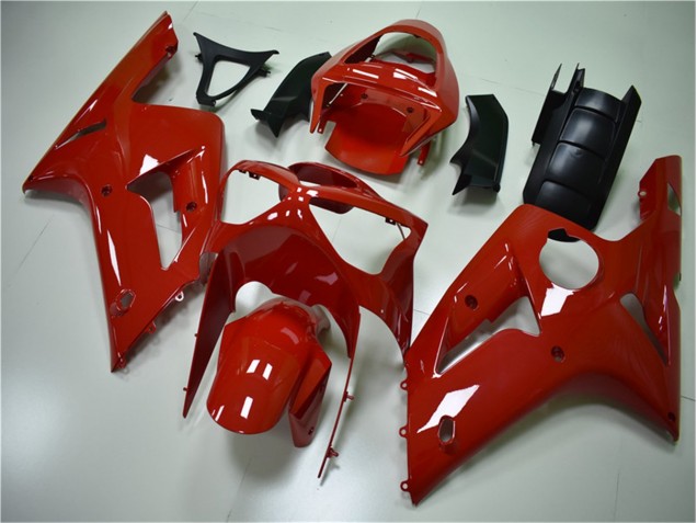 Vermelho Carenagem Kawasaki ZX6R 05-06