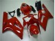 Vermelho Carenagem Kawasaki ZX6R 05-06