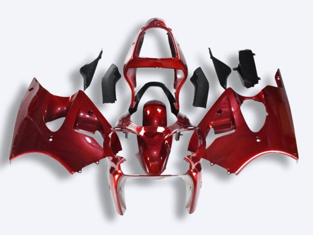 Vermelho Carroçaria Kawasaki ZX6R 03-04 Vermelho Carroçaria Kawasaki ZX6R 03-04