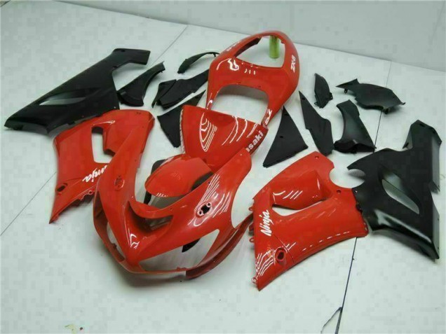 Vermelho Carroçaria Kawasaki ZX6R 05-06