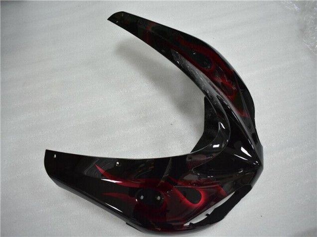 Vermelho Chama Carenagem Kawasaki ZX10R 06-07