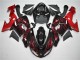 Vermelho Chama Carenagem Kawasaki ZX10R 06-07