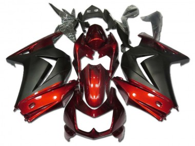 Vermelho Cinzento Carenagem Kawasaki EX250 08-12
