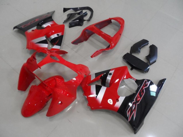 Vermelho Estilo OEM Carenagem Kawasaki ZX6R 00-02 Vermelho Estilo OEM Carenagem Kawasaki ZX6R 00-02