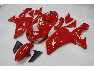 Vermelho Kits Carenagem Kawasaki ZX10R 06-07
