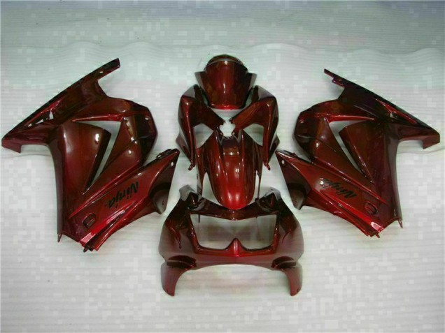 Vermelho Ninja Carenagem Kawasaki EX250 08-12 Vermelho Ninja Carenagem Kawasaki EX250 08-12