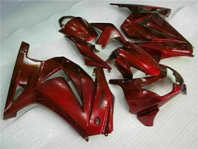 Vermelho Ninja Carenagem Kawasaki EX250 08-12 Vermelho Ninja Carenagem Kawasaki EX250 08-12