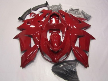 Vermelho Plásticos Kawasaki ZX10R 06-07