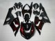 Vermelho Preto Abs Plásticos Kawasaki ZX6R 05-06