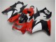Vermelho Preto Branco Carenagem Kawasaki EX250 08-12