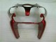 Vermelho Preto Carenagem Kawasaki ZX6R 00-02
