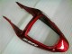 Vermelho Preto Carenagem Kawasaki ZX6R 00-02
