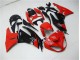 Vermelho Preto Carenagem Kawasaki ZX6R 09-12