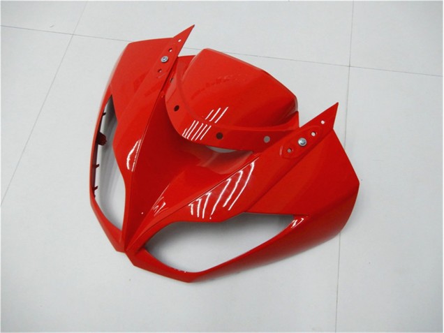 Vermelho Preto Carenagem Kawasaki ZX6R 09-12