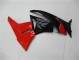 Vermelho Preto Carenagem Kawasaki ZX6R 09-12