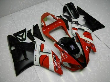 Vermelho Preto Carenagem Yamaha R1 00-01