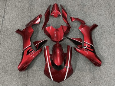 Vermelho Preto Carenagem Yamaha R1 15-19