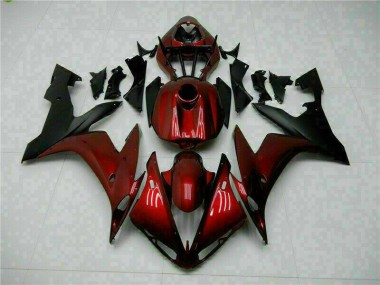 Vermelho Preto Carroçaria Yamaha R1 04-06