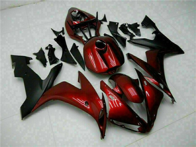 Vermelho Preto Carroçaria Yamaha R1 04-06