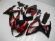 Vermelho Preto Injeção Kit Carenagem Suzuki GSXR 600 / 750 K6 06-07 Vermelho Preto Injeção Kit Carenagem Suzuki GSXR 600 / 750 K6 06-07