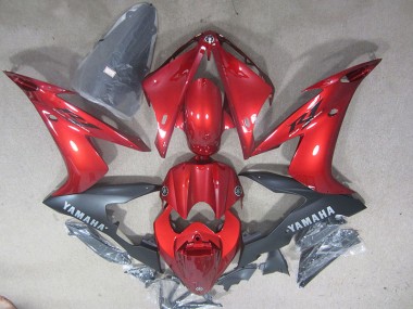 Vermelho Preto Kit Carenagem Yamaha R1 04-06