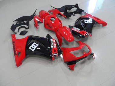 Vermelho Preto Kits Carenagem Kawasaki ZX 250R 08-12