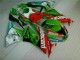 Vermelho Verdecard Carenagem Kawasaki ZX6R 09-12